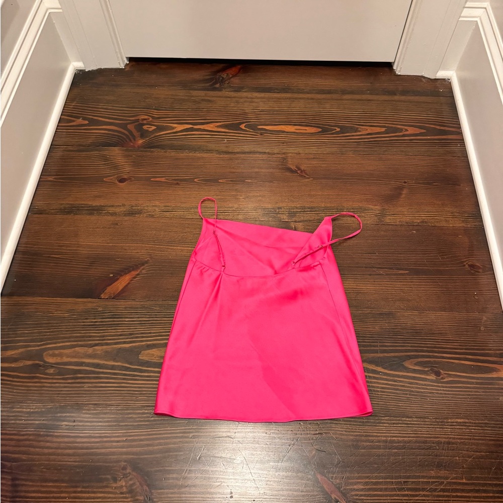 Pink dip shirt